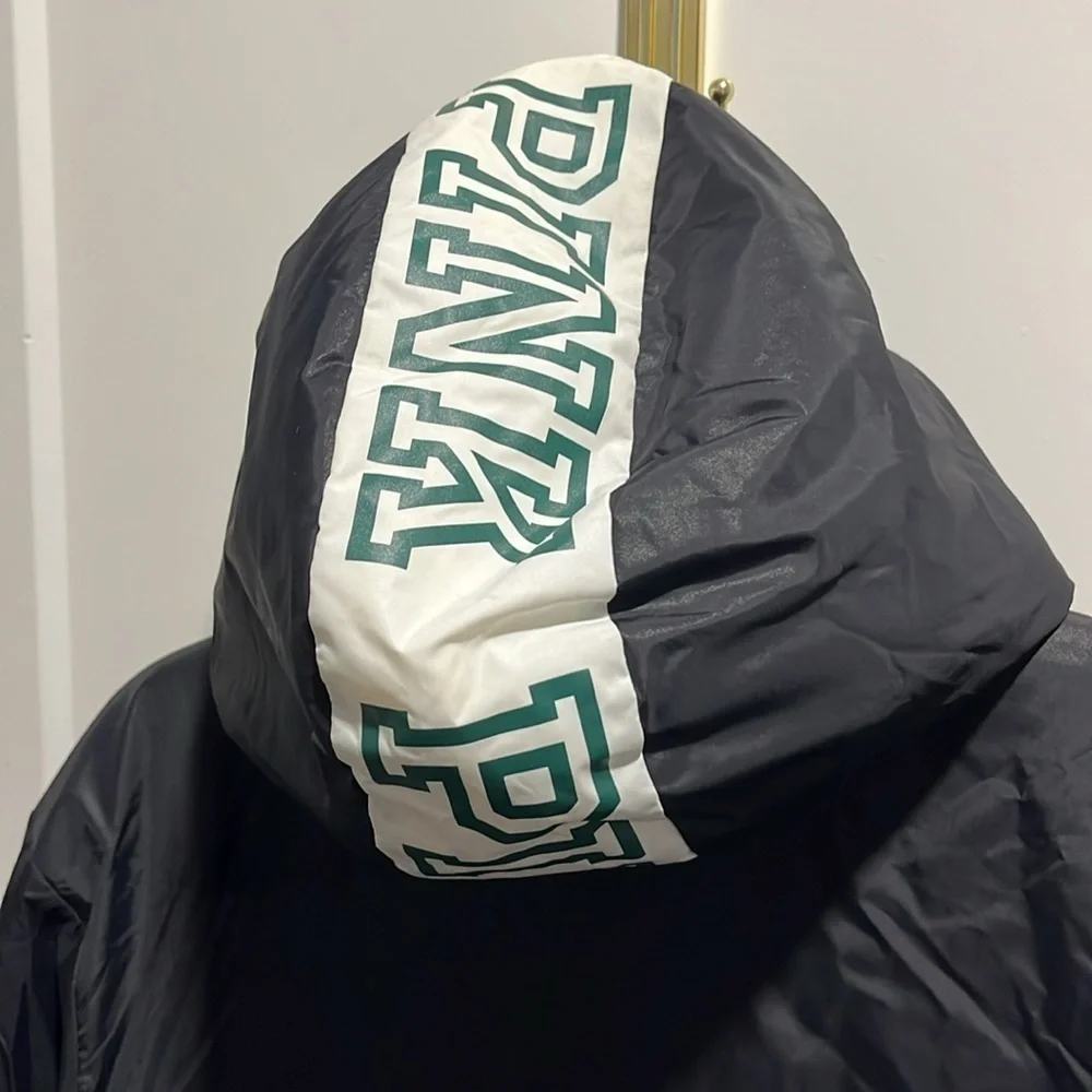 Victoria Secret PINK MSU Spartans Sherpa Lined Jacket